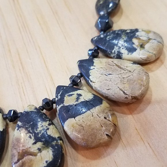 Marble Gemstone Necklace - Picture 2 of 5
